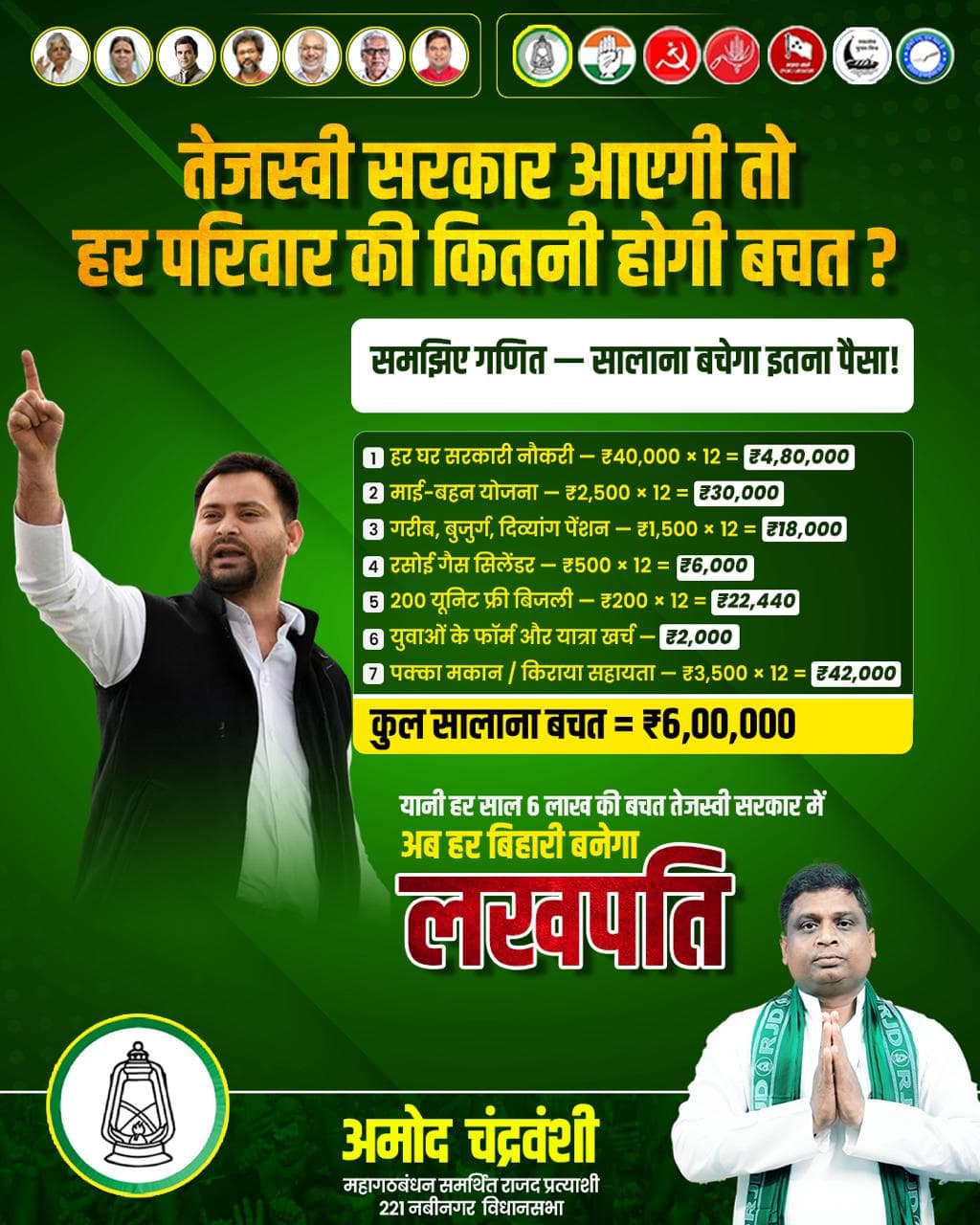 Candidate campaign creative